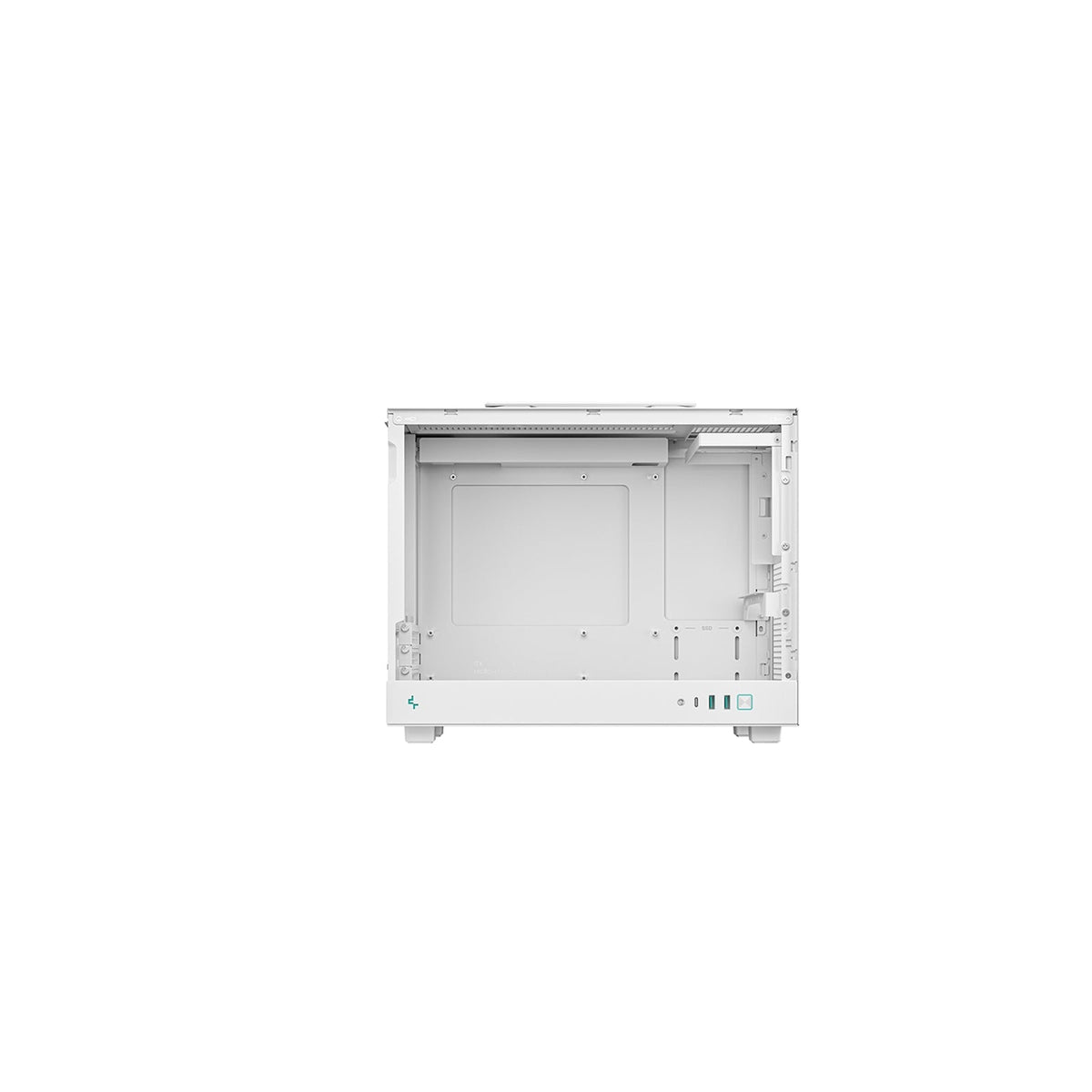 Deepcool CH160 Plus White Micro-ATX PC Case