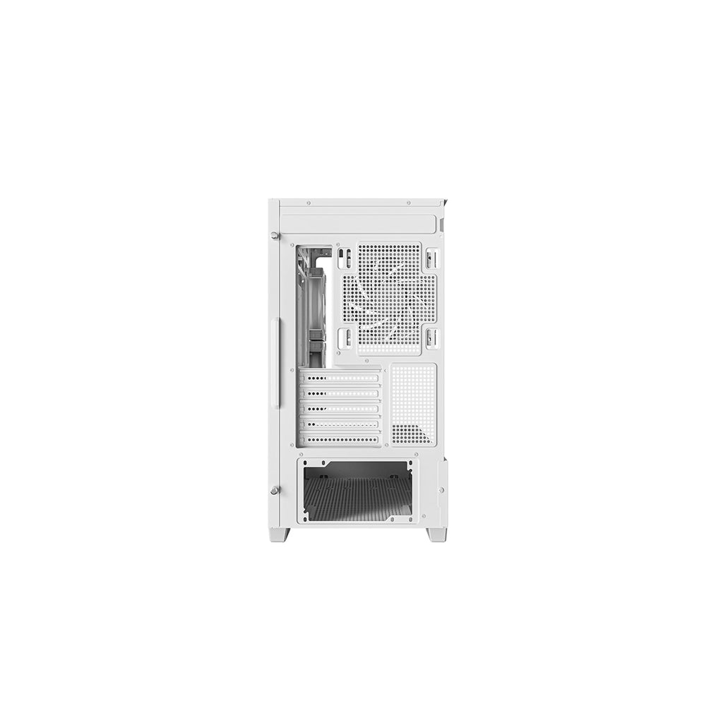 DeepCool CG380 3F Micro-ATX White Gaming Case
