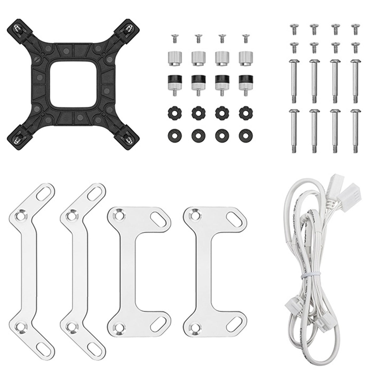 DeepCool LM240 IPS Display 240mm AIO White Liquid Cooler