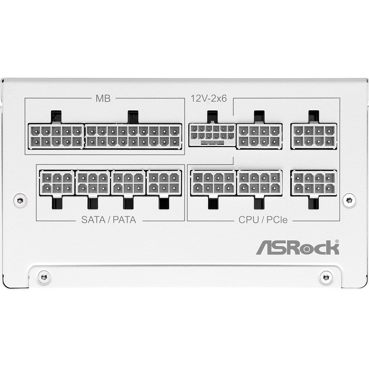 1000W ASRock Steel Legend SL-1000G White ATX 3.1 Gold Fully Modular PSU