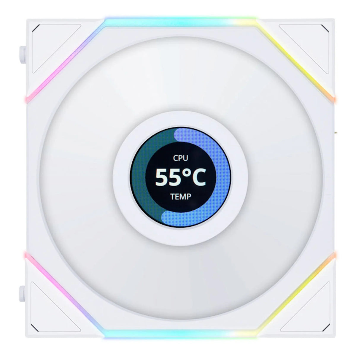 Lian-Li UNI FAN TL120 LCD A-RGB White 120mm Triple Pack