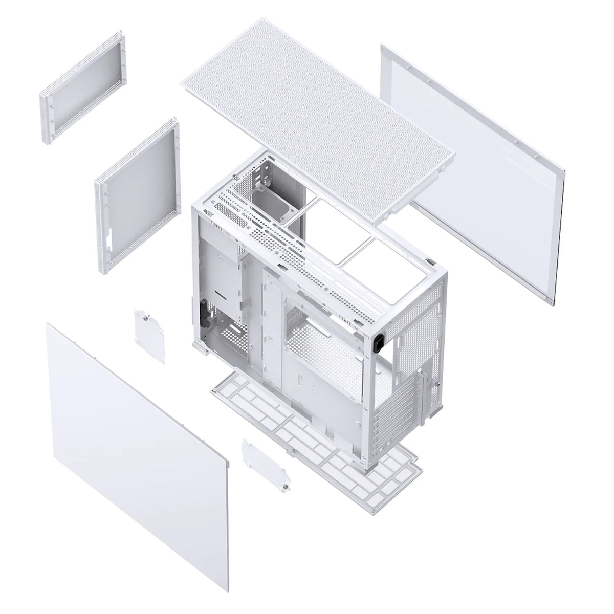 Jonsbo D41 Standard White ATX Case