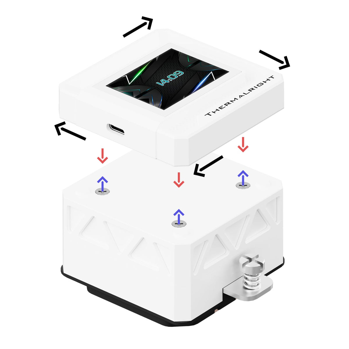 Thermalright Frozen Warframe 360 SE ARGB White AIO Liquid Cooler