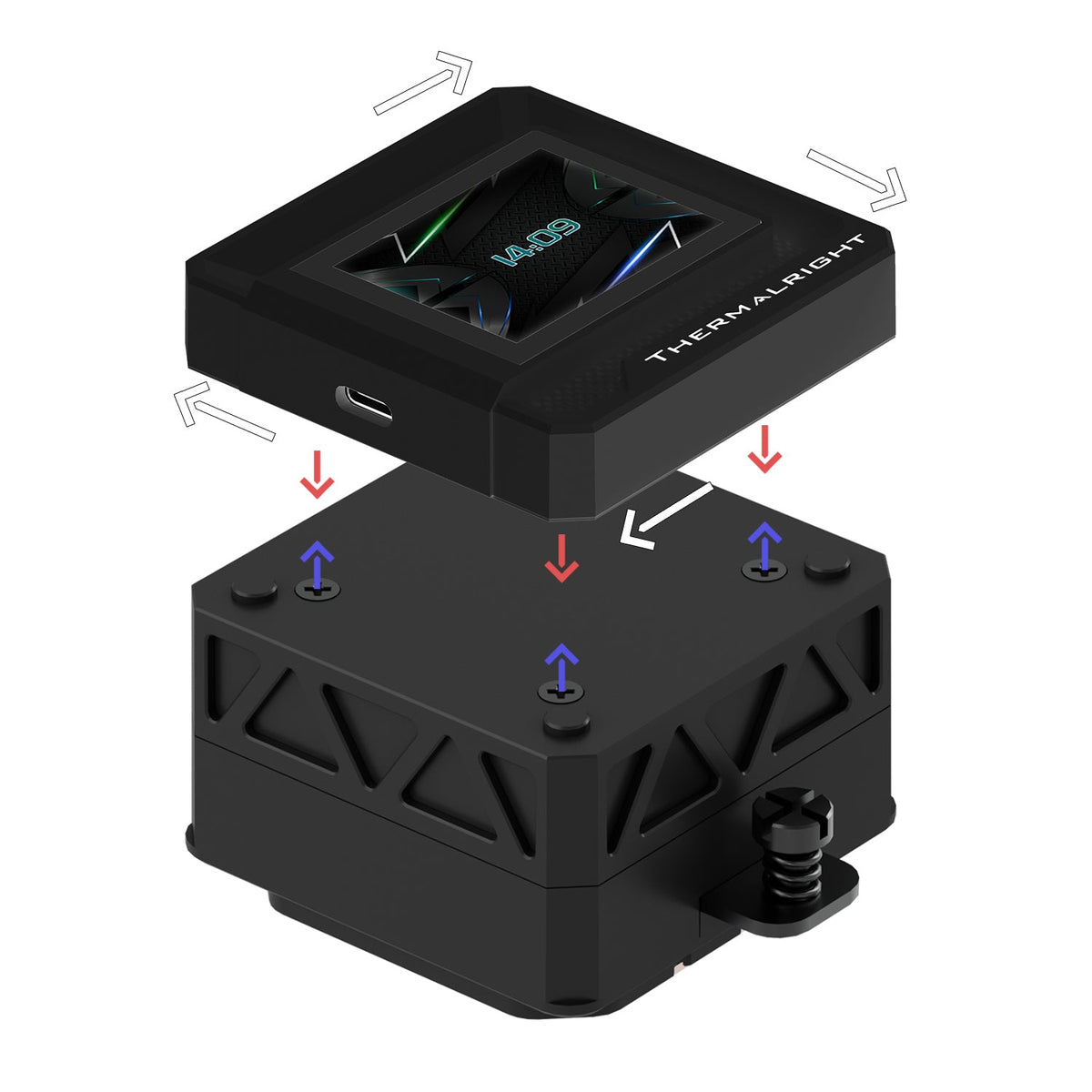 Thermalright Frozen Warframe 240 SE ARGB Black AIO Liquid Cooler
