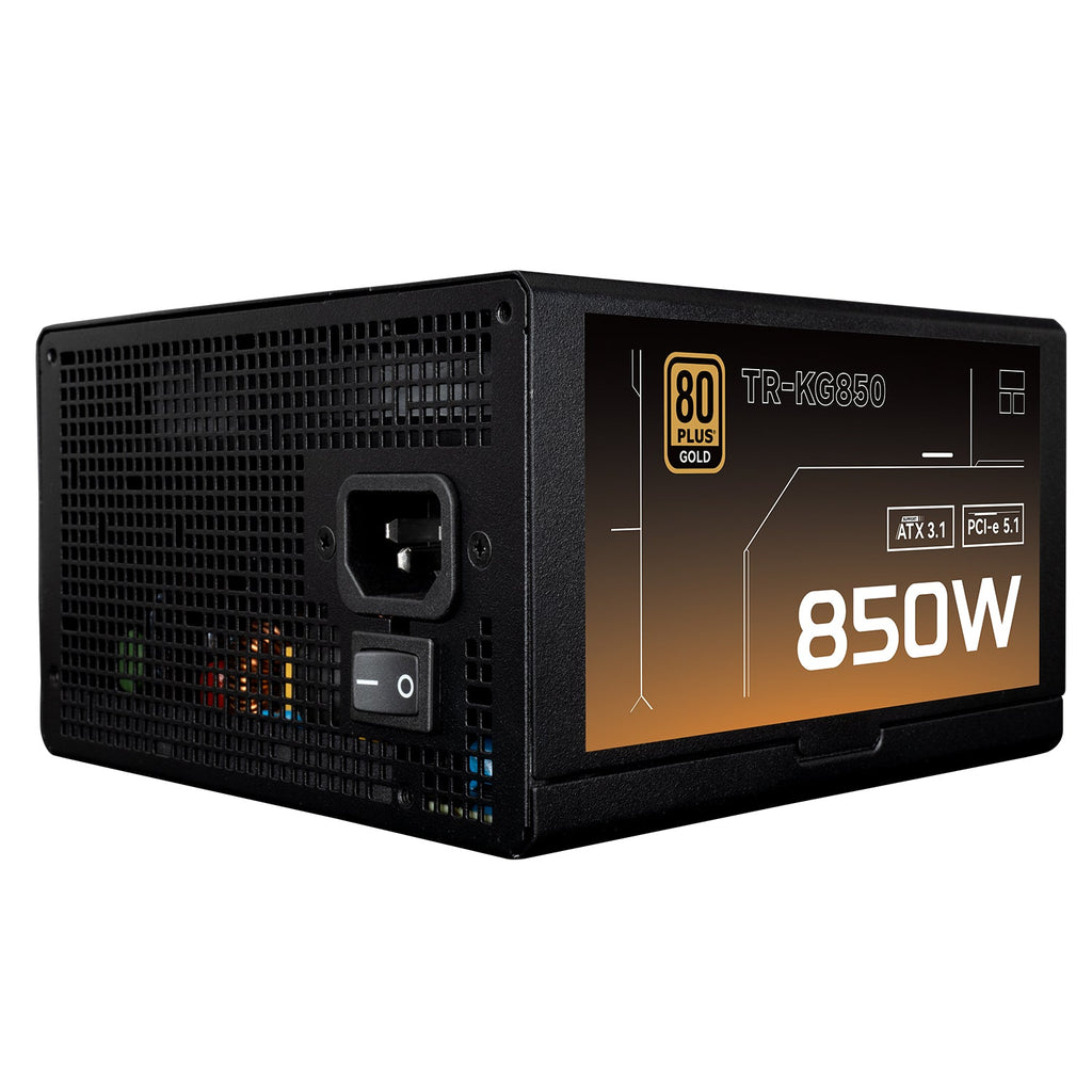 850W Thermalright KG-850 Black ATX 3.1 Gold Modular PSU