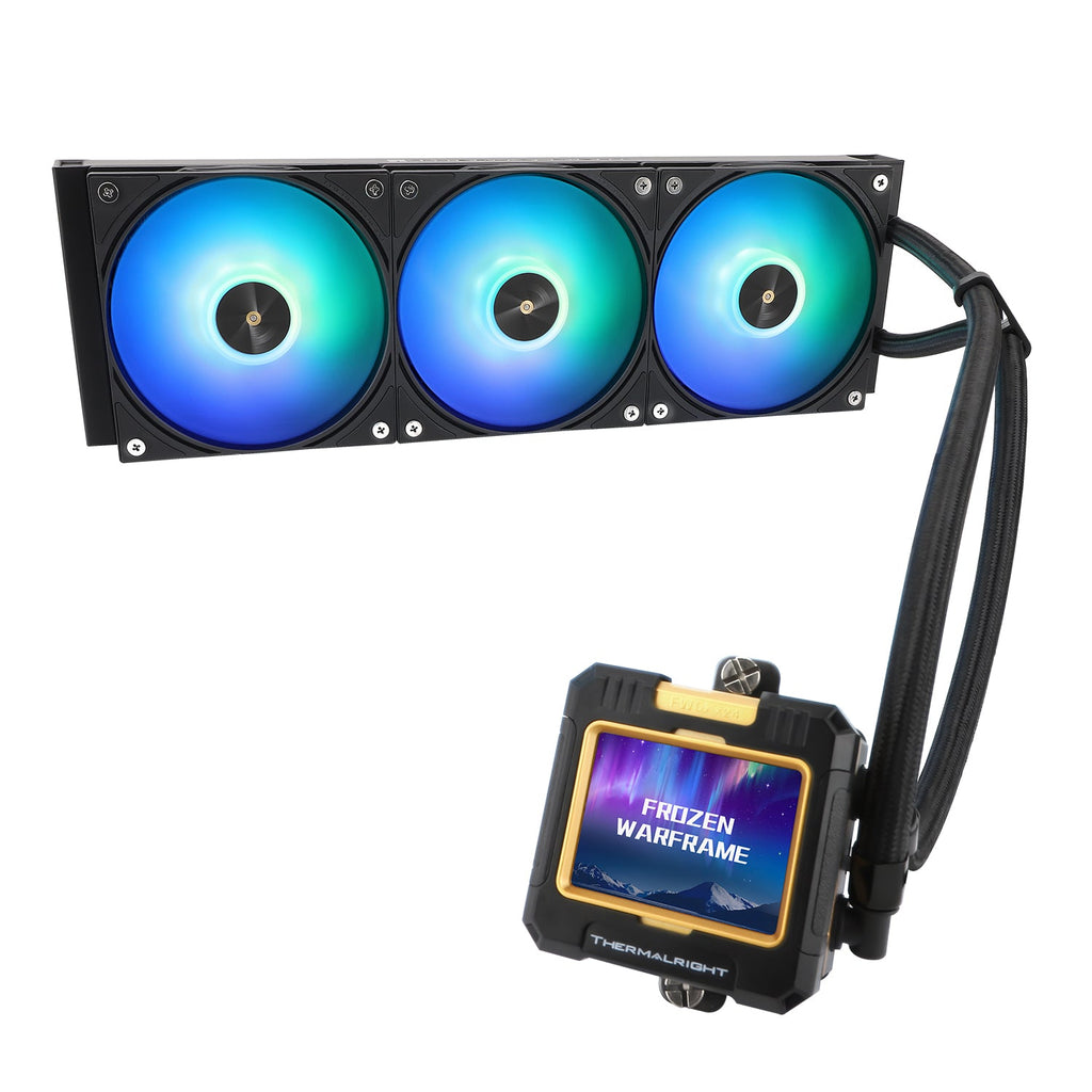 Thermalright Frozen Warframe 360 Black ARGB LCD 360mm AIO Liquid Cooler