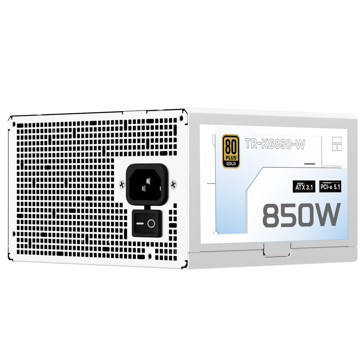 850W Thermalright KG-850-W White ATX 3.1 Gold Modular PSU