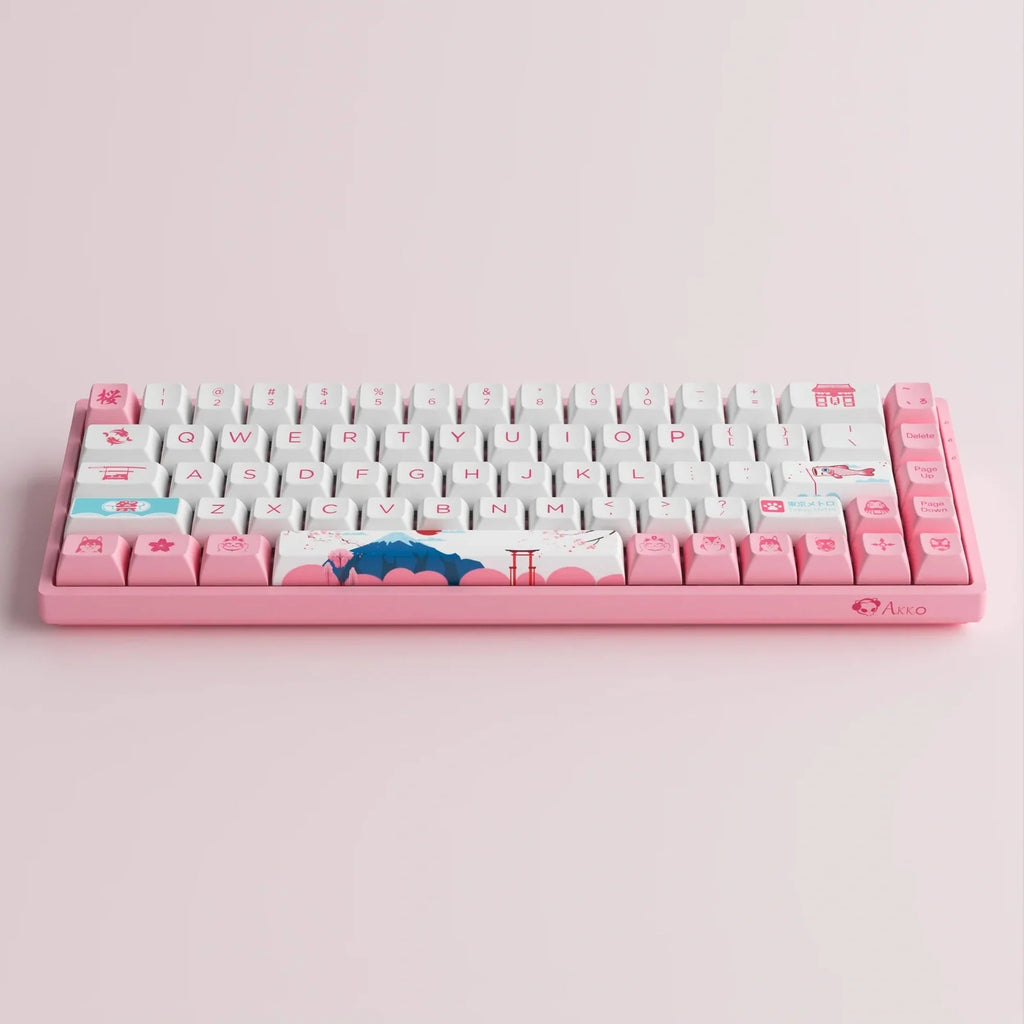 Akko 3068B Plus World Tour Tokyo R2 RGB 65% ANSI CS Jelly Pink