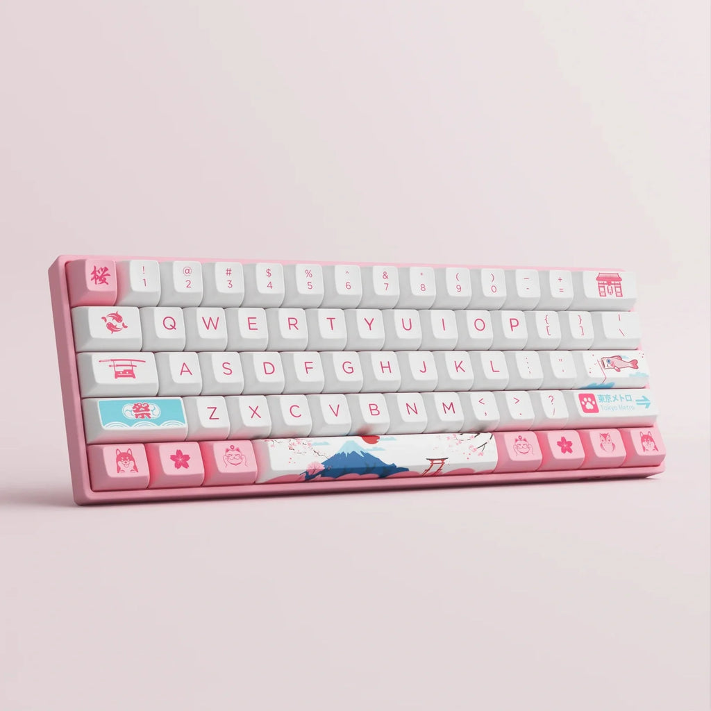Akko 3068B Plus World Tour Tokyo R2 RGB 65% ANSI CS Jelly Pink