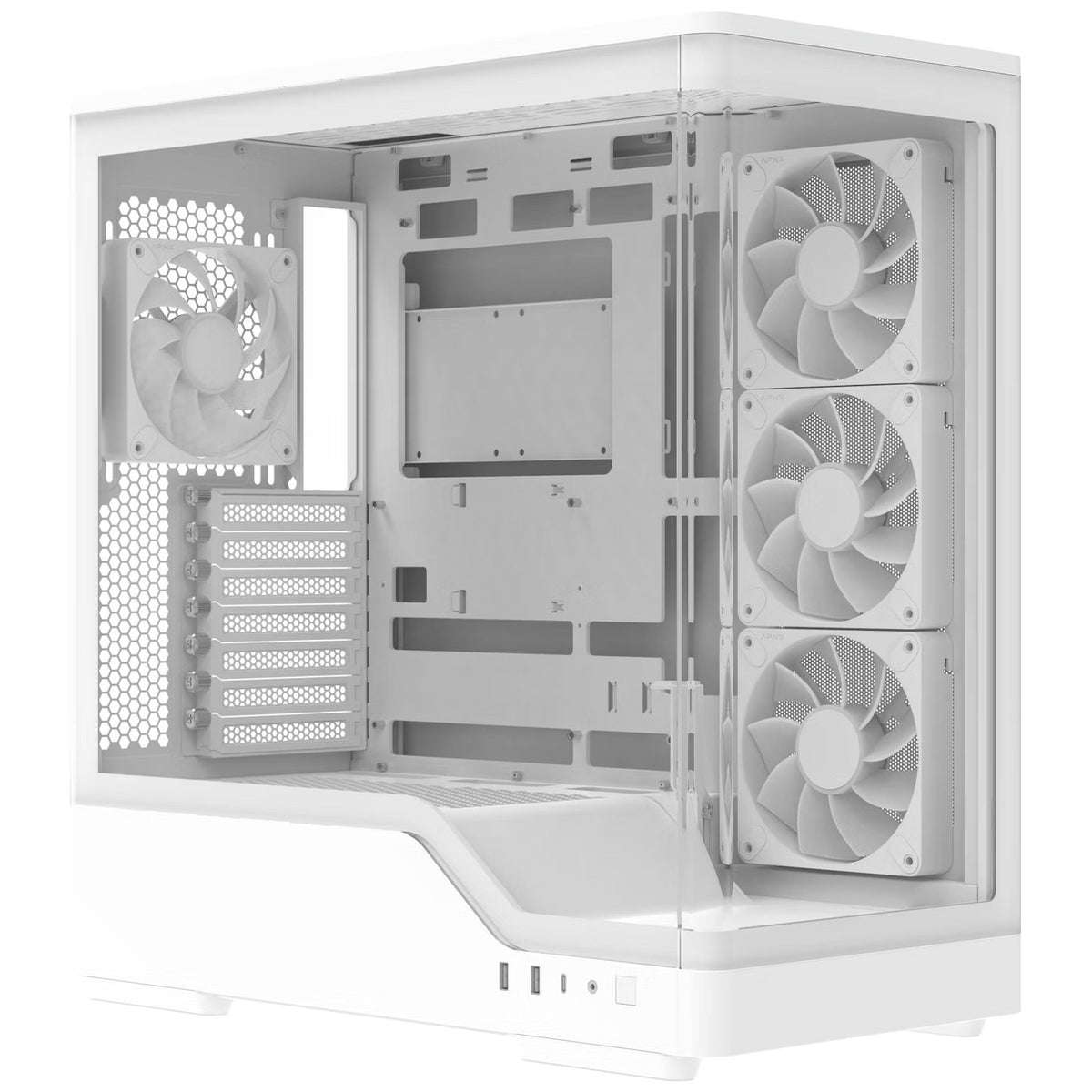 Aerocool P500A ARGB White ATX PC Case