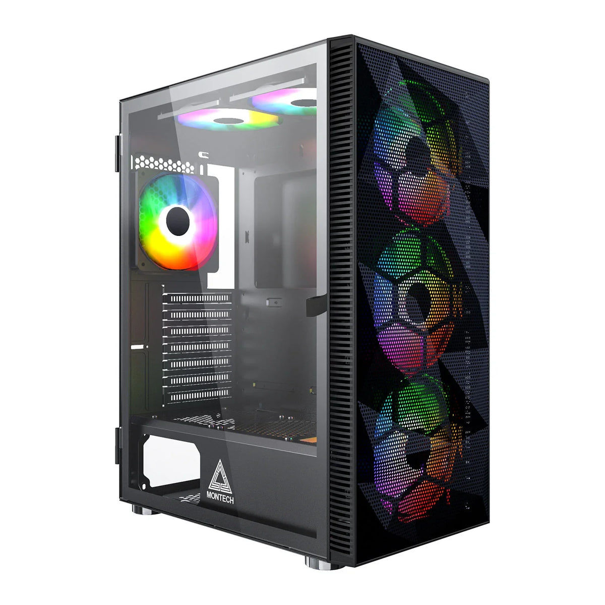 Montech X3 Mesh RGB Black ATX Case
