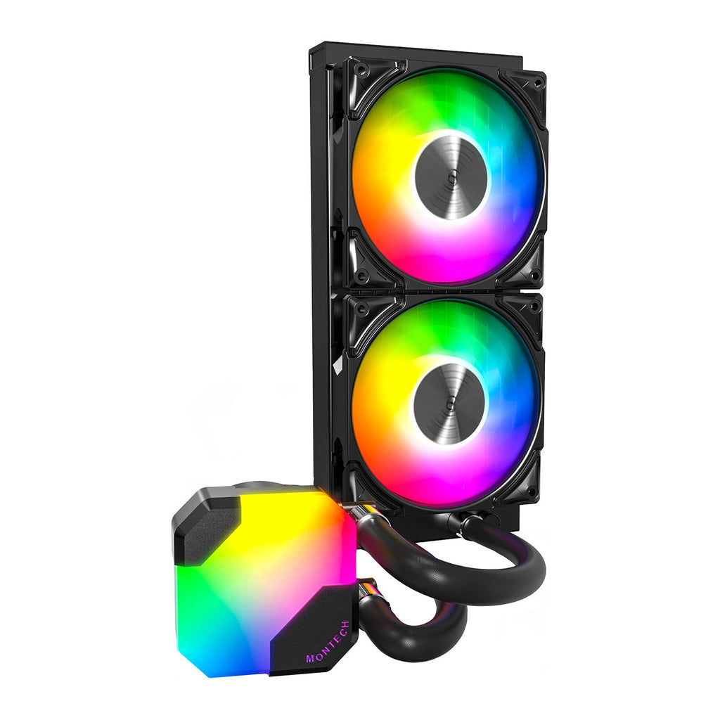 Montech HyperFlow ARGB 240mm Black AIO Liquid Cooler