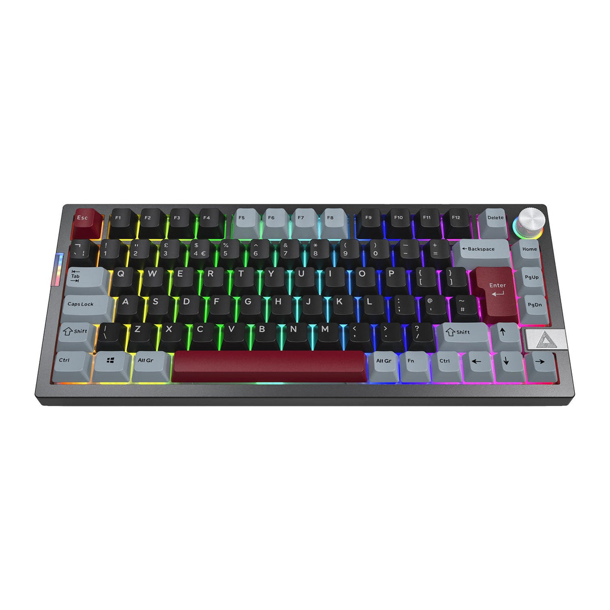 Montech MKey PRO 75% Darkness RGB ISO UK Gateron G Pro Brown 3.0