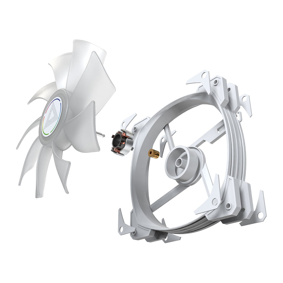 Montech HP140 ARGB 140mm White PWM Triple Pack