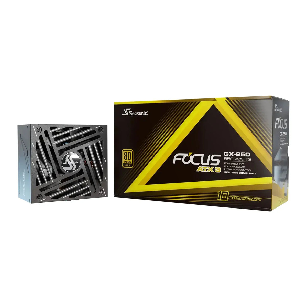 850W Seasonic FOCUS GX 850 V4 ATX 3.1 Gold Modular PSU