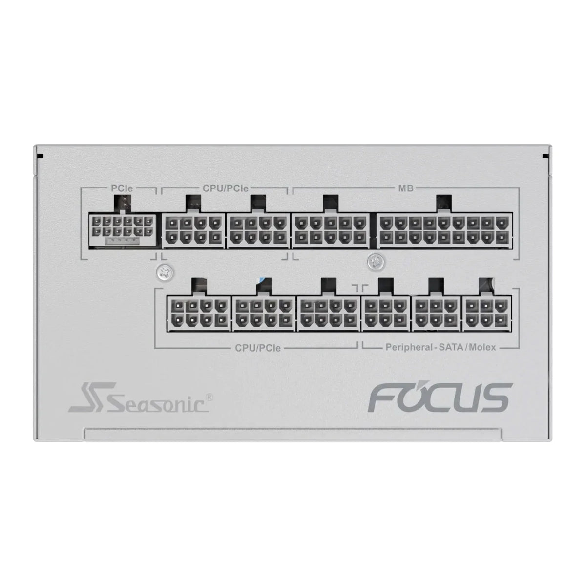 850W Seasonic FOCUS GX 850 V4 White ATX 3.1 Gold Modular PSU