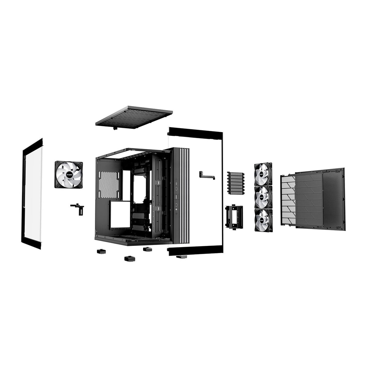 Be Quiet! Light Base 600 LX ARGB Black ATX PC Case
