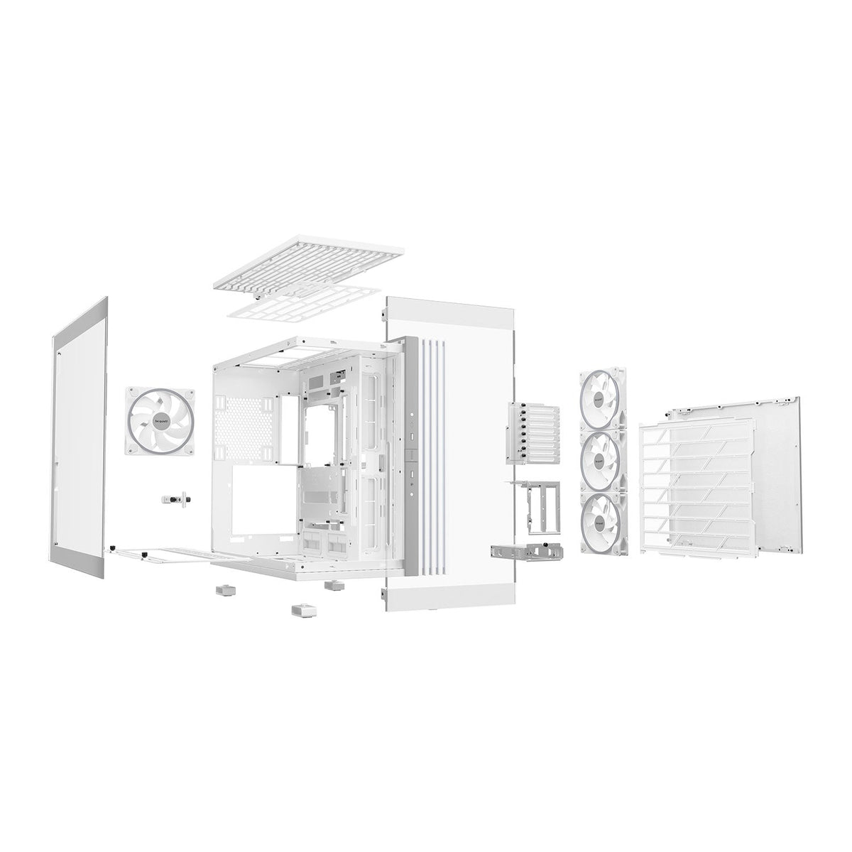 Be Quiet! Light Base 900 FX ARGB White ATX PC Case