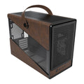 Montech Heritage Black Leather Micro-ATX PC Case