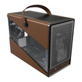 Montech Heritage Pro Black Leather Micro-ATX PC Case