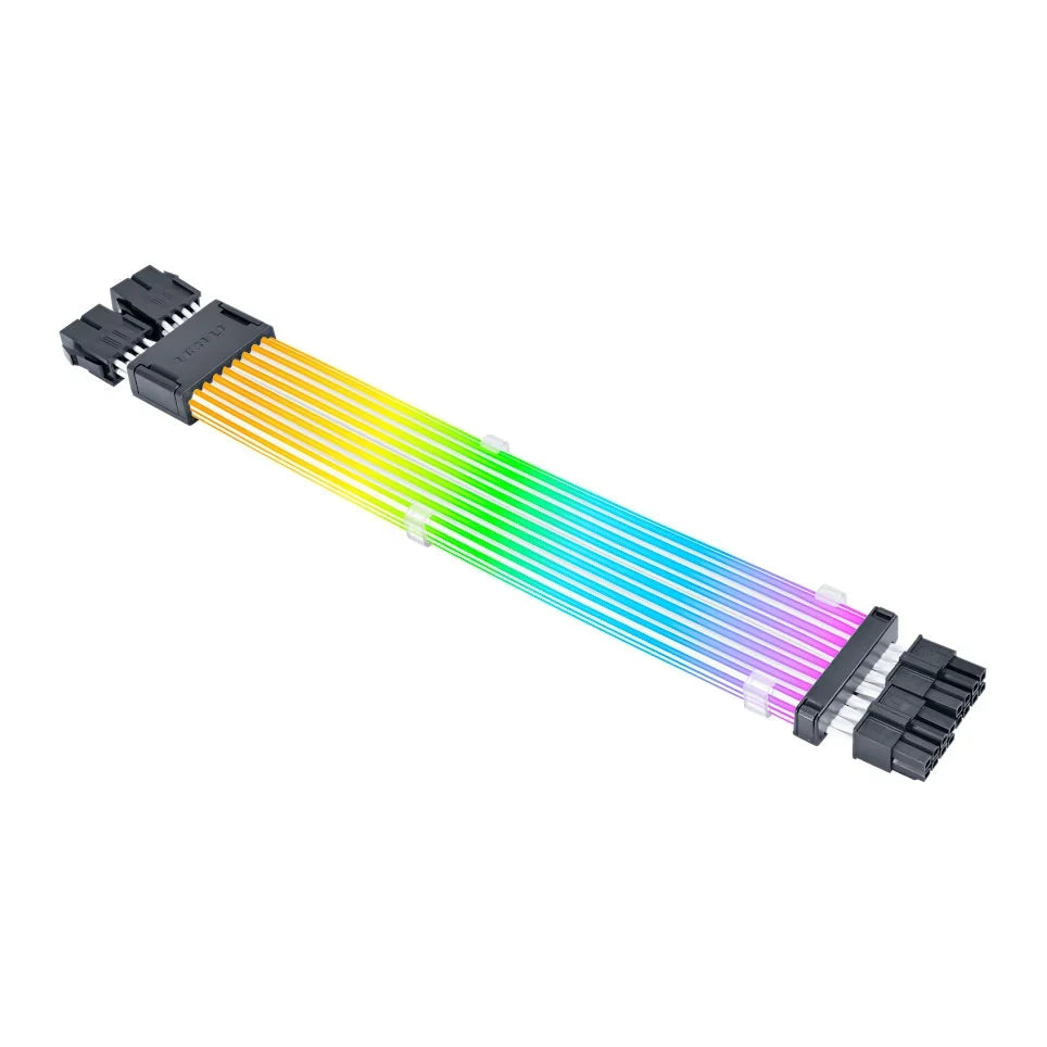 Lian Li Strimer Wireless ARGB 2 x 8pin CPU EPS Extension Cable