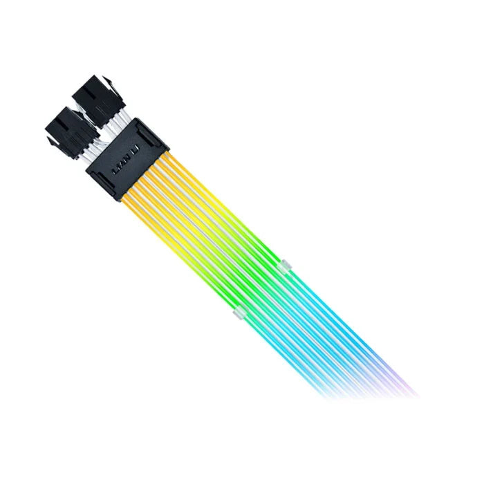 Lian Li Strimer Wireless ARGB 2 x 8pin CPU EPS Extension Cable