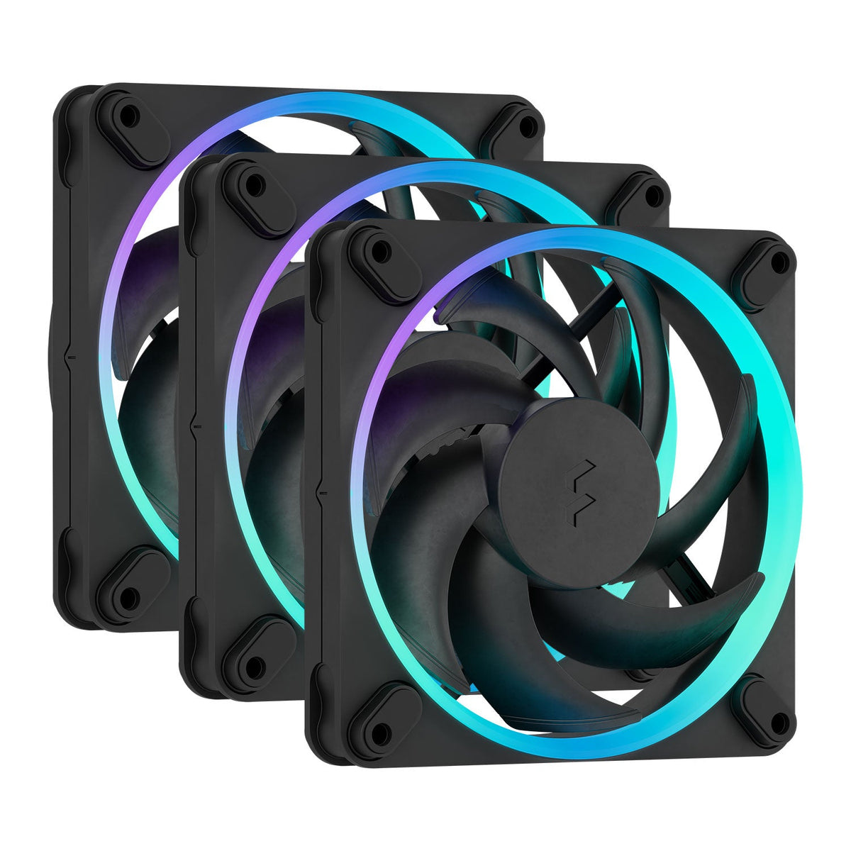Fractal Design Momentum 12 Black ARGB 120mm PWM Triple Pack
