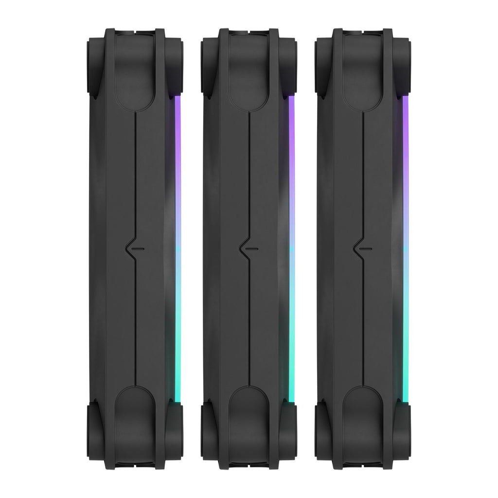 Fractal Design Momentum 12 Black ARGB 120mm PWM Triple Pack