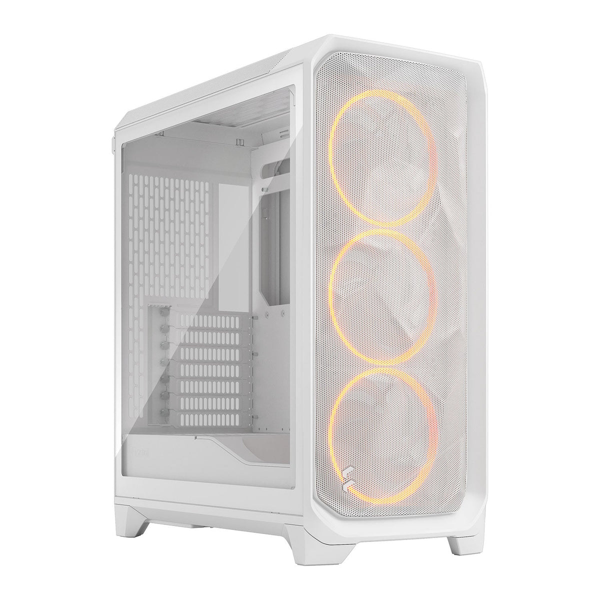 Fractal Design Meshify 3 RGB White TG Clear ATX PC Case