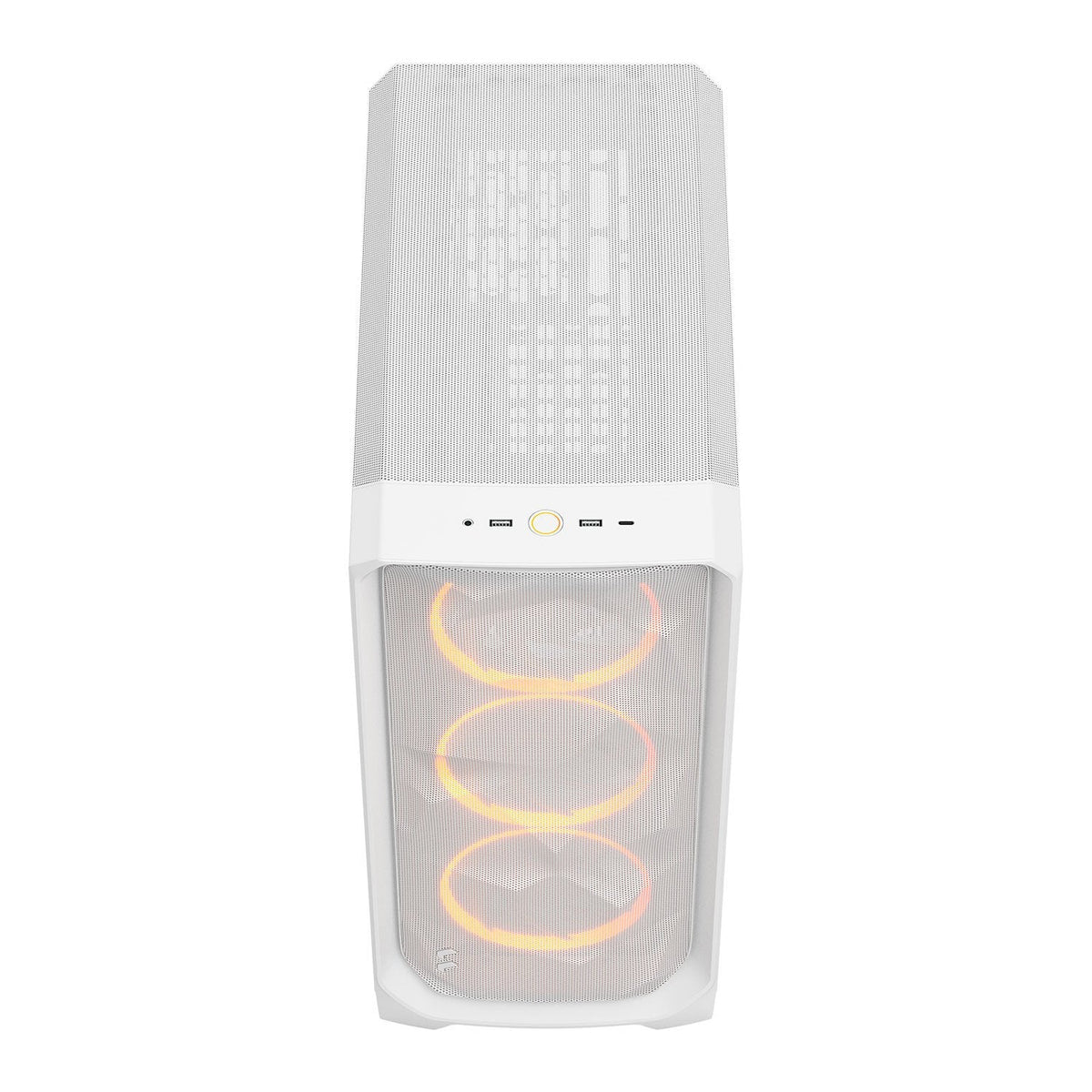 Fractal Design Meshify 3 RGB White TG Clear ATX PC Case