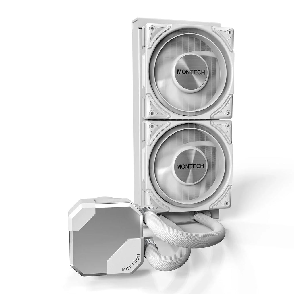 Montech HyperFlow Silent 240mm White AIO Liquid Cooler