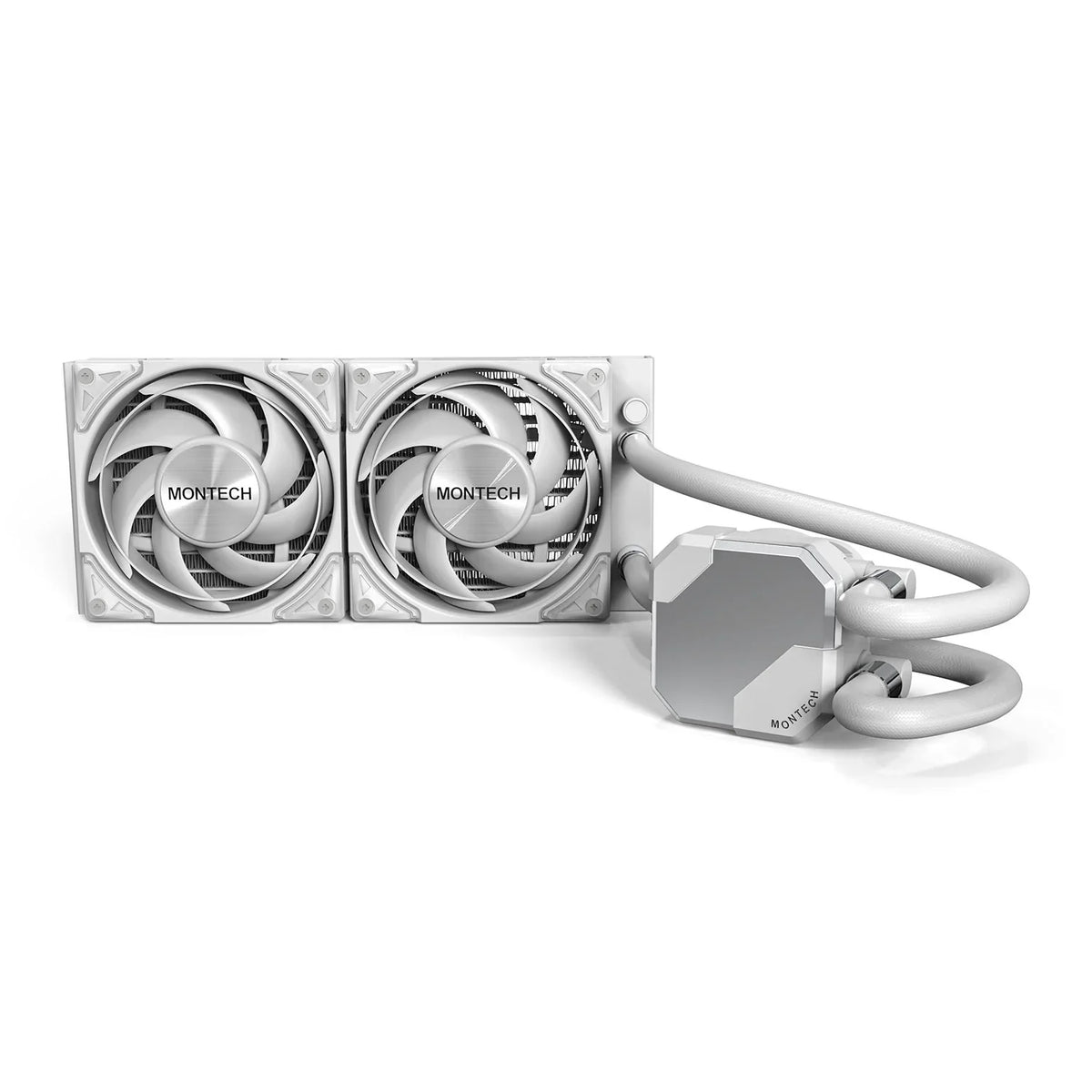 Montech HyperFlow Silent 240mm White AIO Liquid Cooler