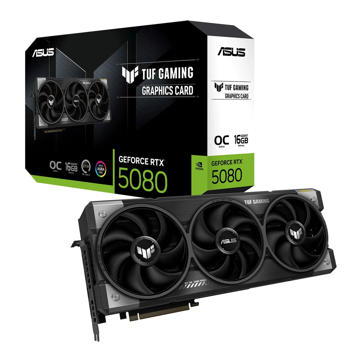 Asus RTX 5080 TUF Gaming OC 16GB Graphics Card