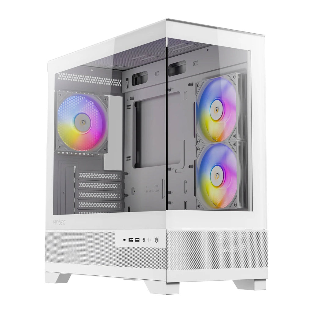 Antec CX500M ARGB White mATX PC Case
