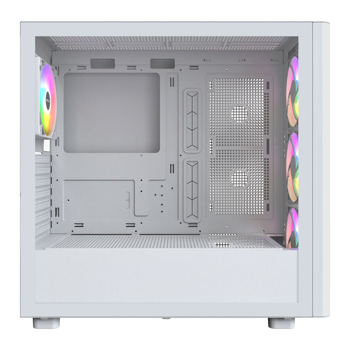 Montech XR Wood A-RGB White ATX Case