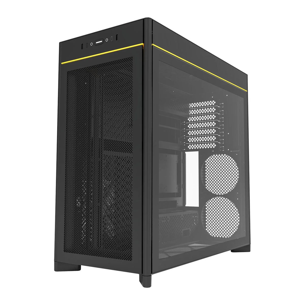 Montech HS01 Reversible Black ATX Case