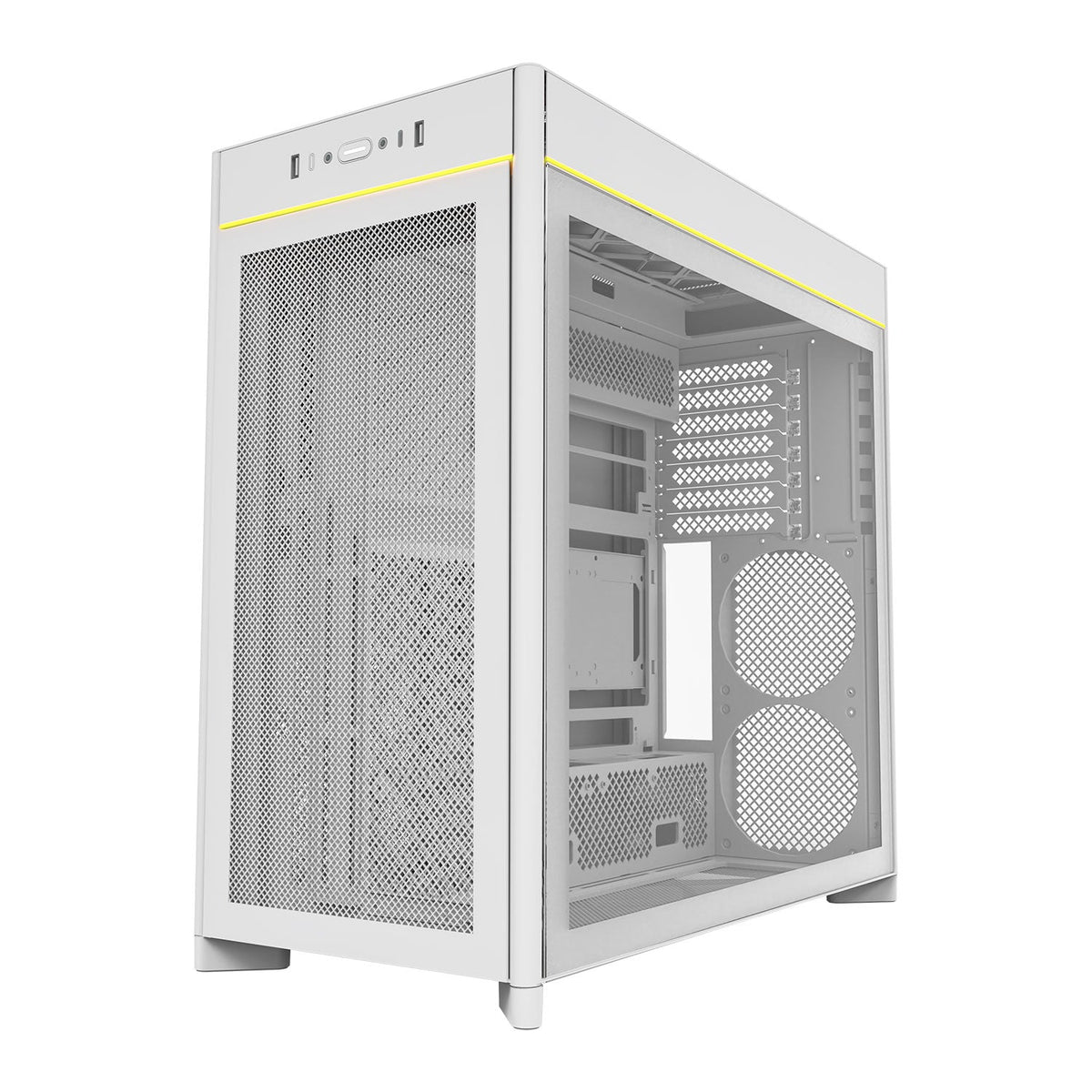 Montech HS01 Reversible White ATX Case
