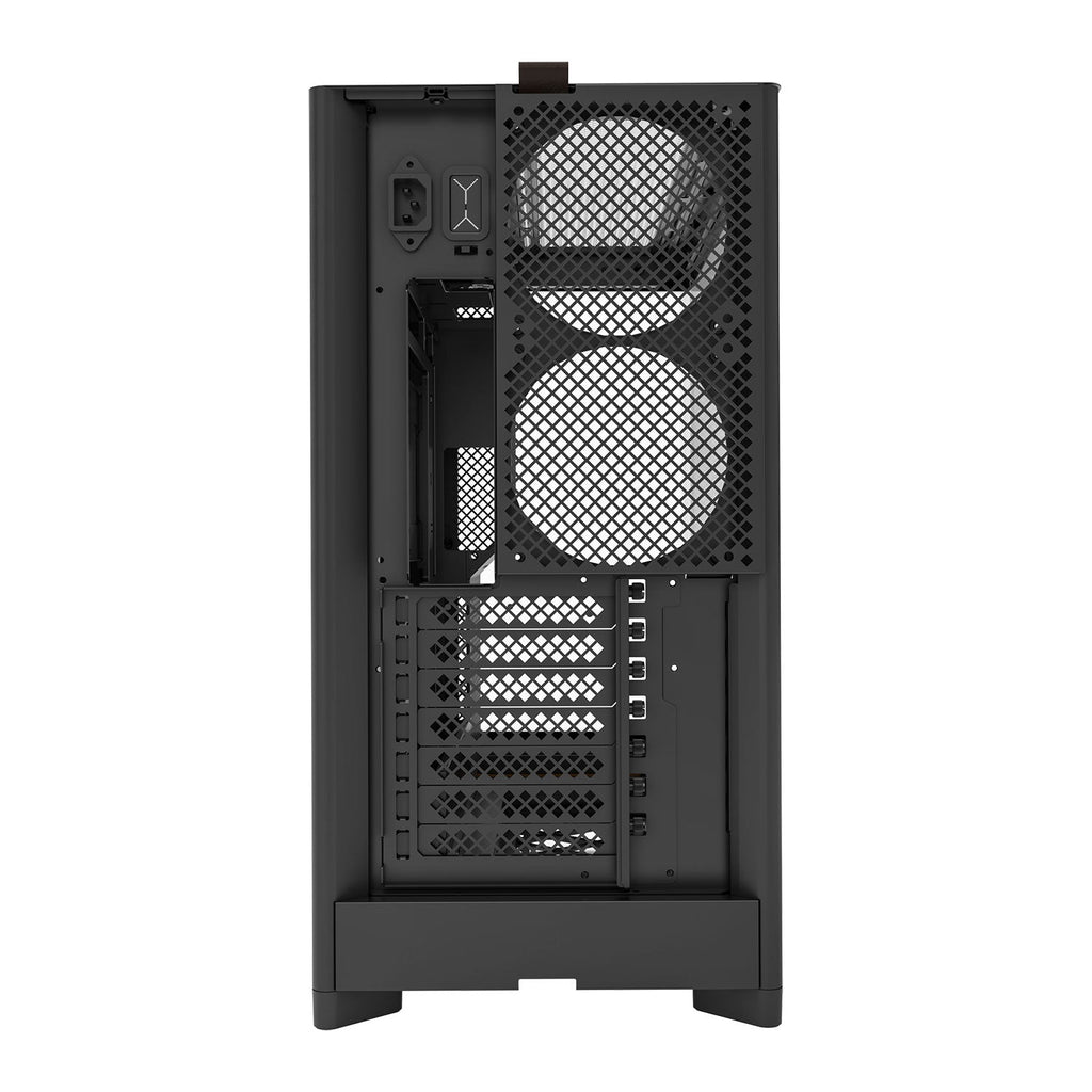 Montech HS02 Reversible Black ATX Case