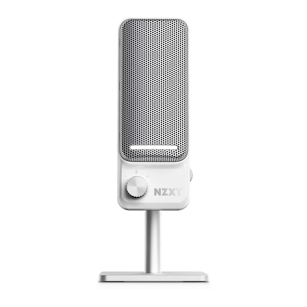 NZXT Capsule Elite White Cardioid USB Microphone