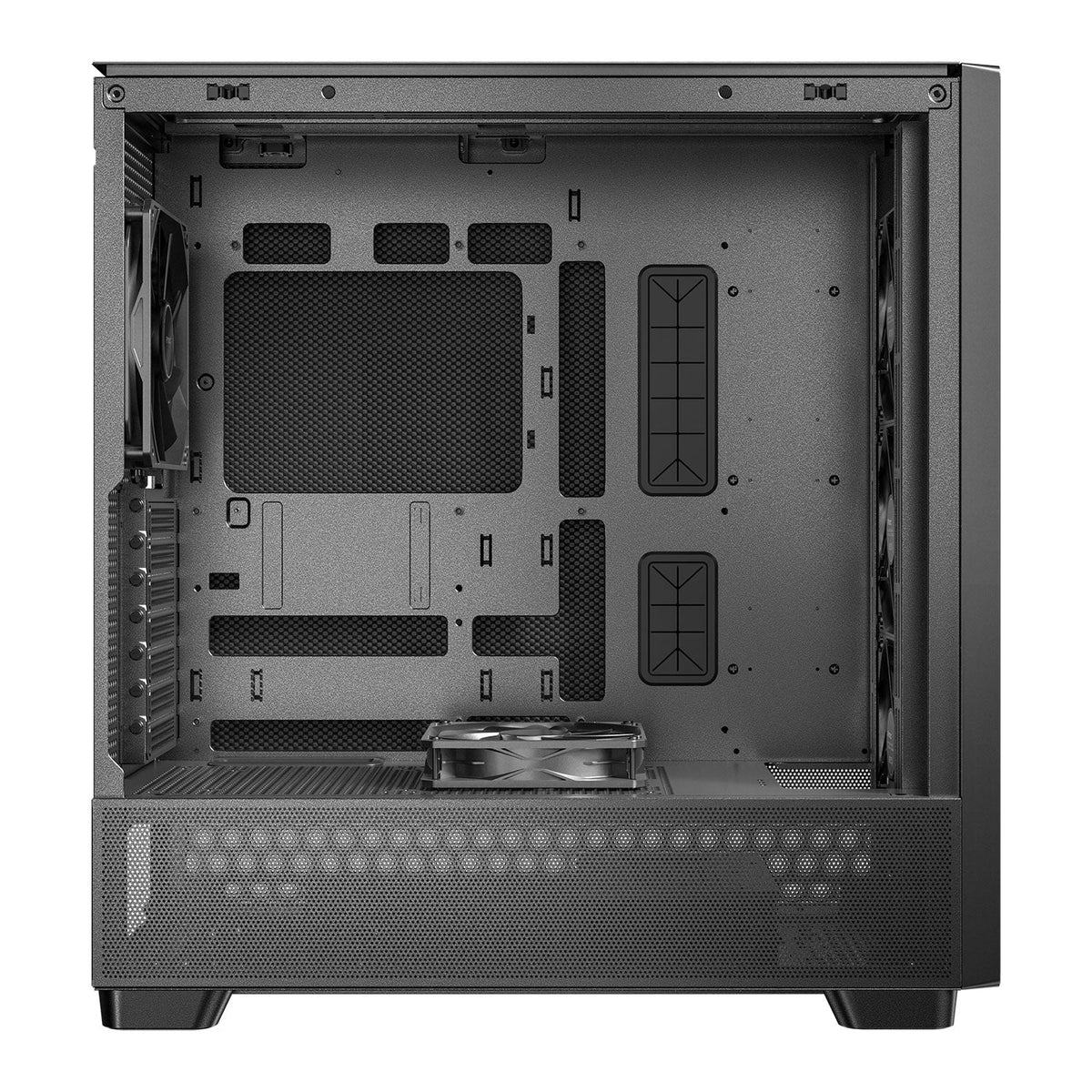 Antec FLUX SE Mesh Black Wood ATX PC Case