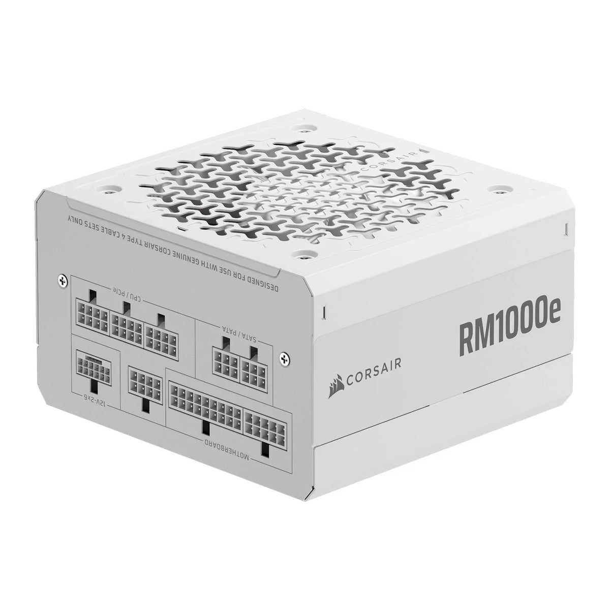 1000W Corsair RM1000e V3 (2025) White ATX 3.1 Modular PSU