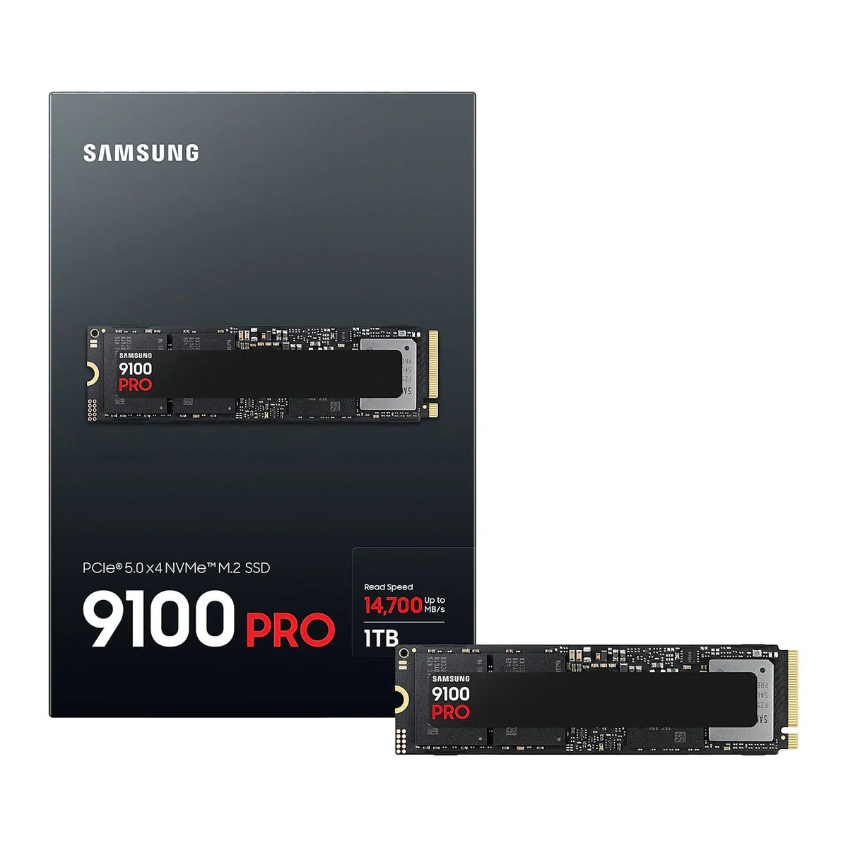 1TB Samsung 9100 Pro PCIe 5.0 NVMe M.2 SSD