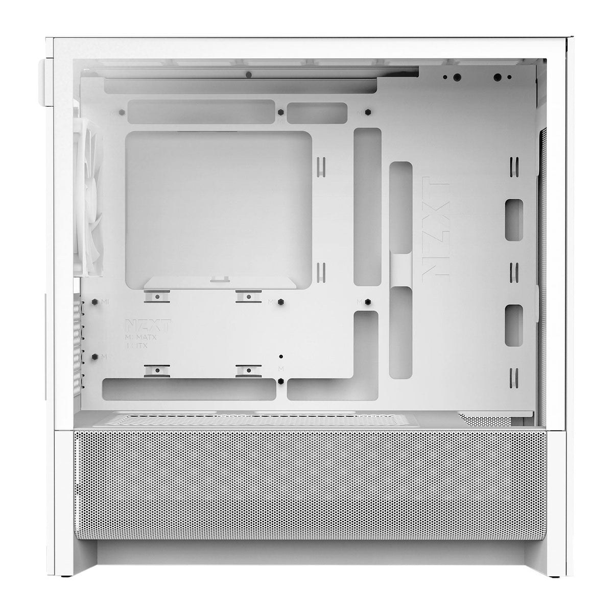 NZXT H3 Flow White Micro-ATX PC Case