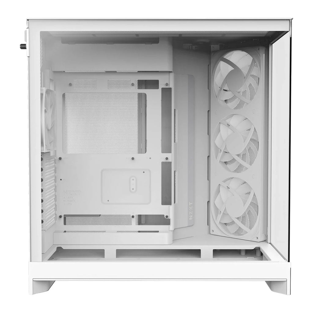 NZXT H9 Flow RGB 2025 White ATX Dual Chamber PC Case