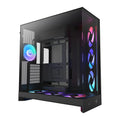 NZXT H9 Flow RGB+ 2025 Black ATX Dual Chamber PC Case