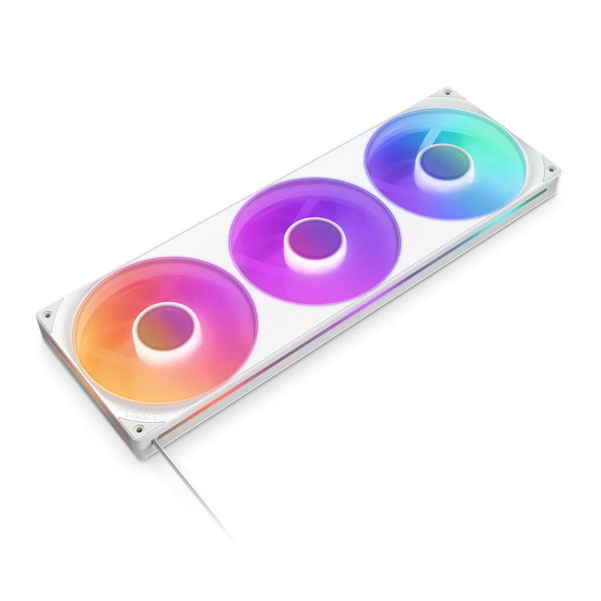 NZXT F420 RGB Core White 420mm PWM Fan Unit