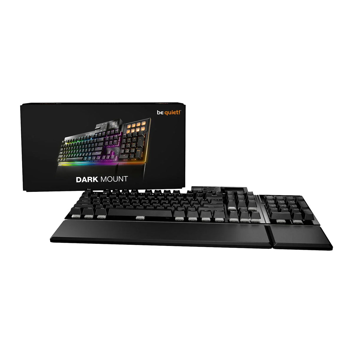 be quiet! Dark Mount Fullsize ISO UK Silent Tactile Mechanical Keyboard