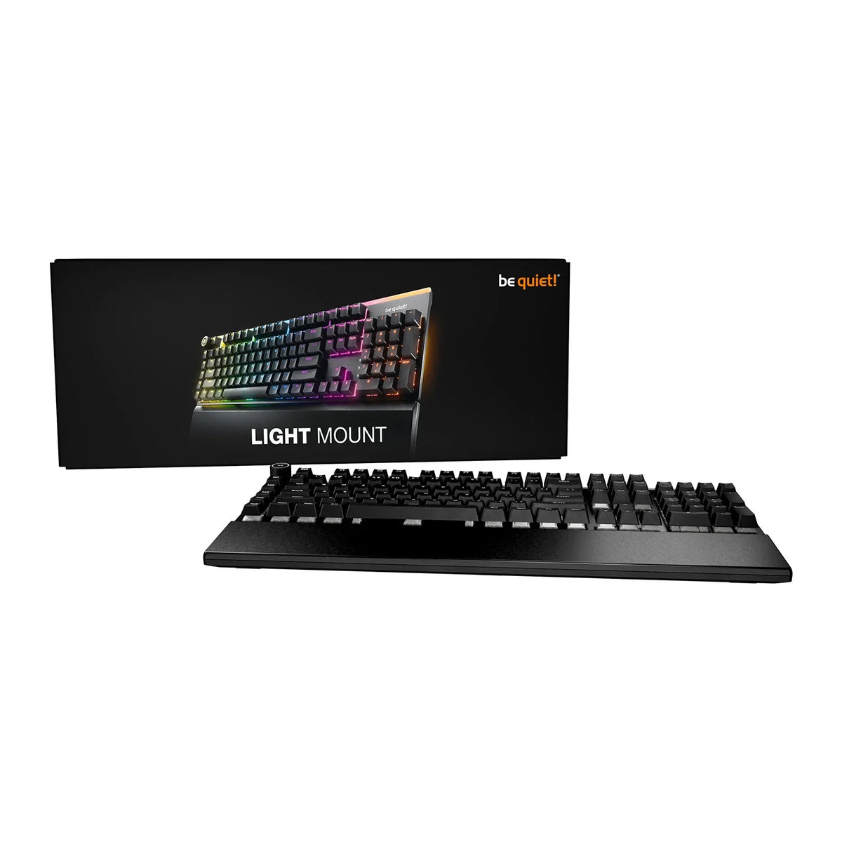 be quiet! Light Mount Fullsize ISO UK Silent Linear Mechanical Keyboard