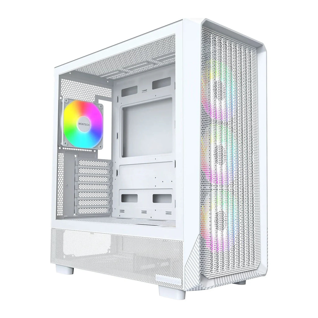 Montech X5 A-RGB White ATX Case