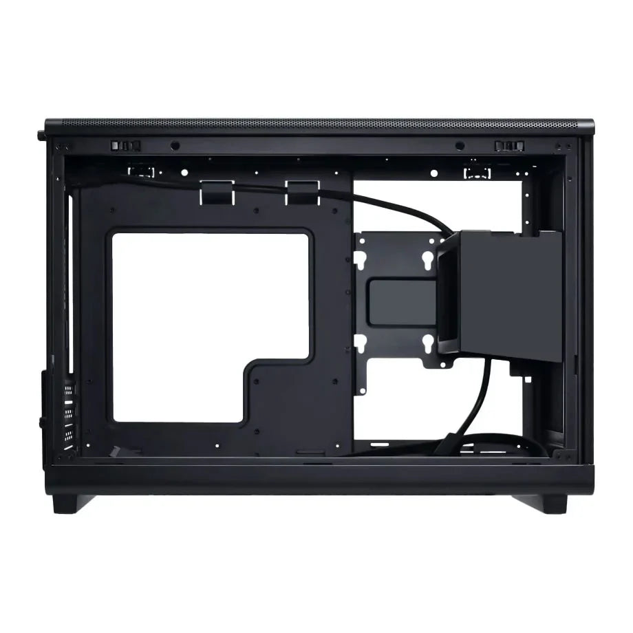 Lian Li Dan Cases A3-mATX Wood Glass Micro ATX Case Black